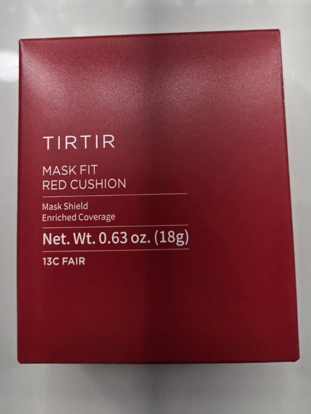 TIRTIR Mask Fit Red Cushion - Shade 13C FAIR - Brand New Sealed